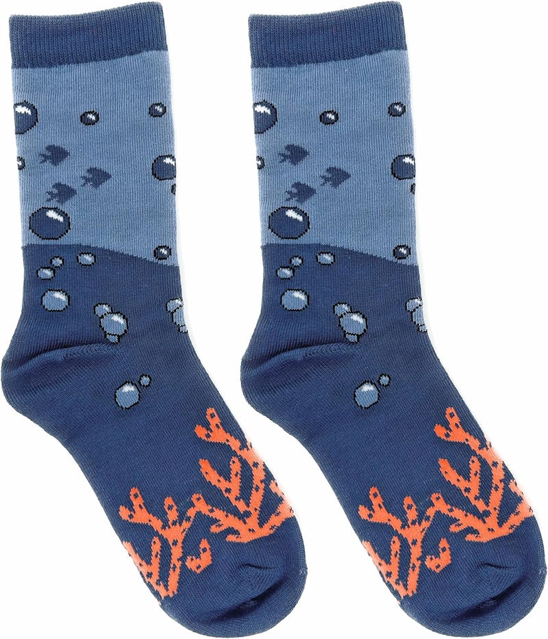 ooohyeah Kid's Novelty Cute Animals Crew Socks, Funny Crazy Silly Cool Casual Dress Socks for Boy and Girl, Size 1-5 - Image 5